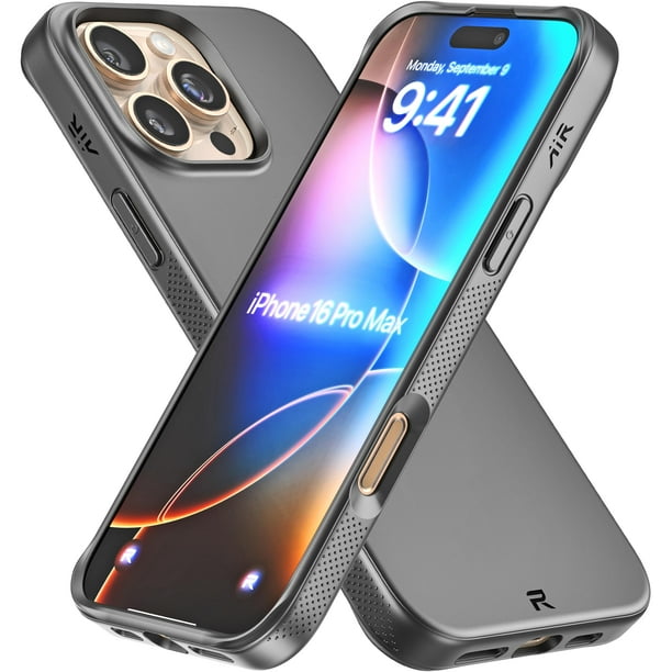 Funda REBEL Air para iPhone 16 Pro Max, MagSafe, TPU delgado