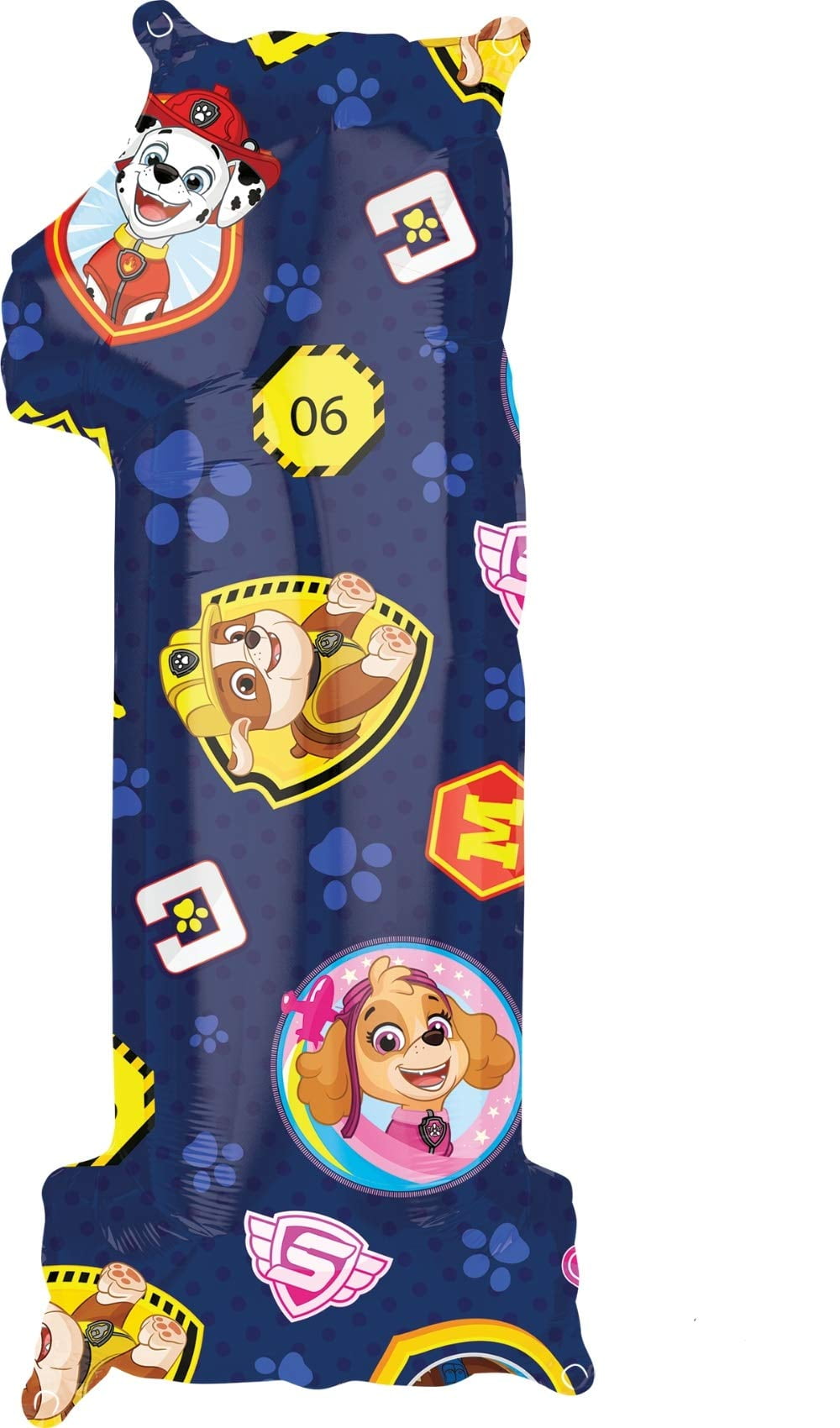 Paw Patrol Party Supplies 1st Birthday Balloon Bouquet Decorations