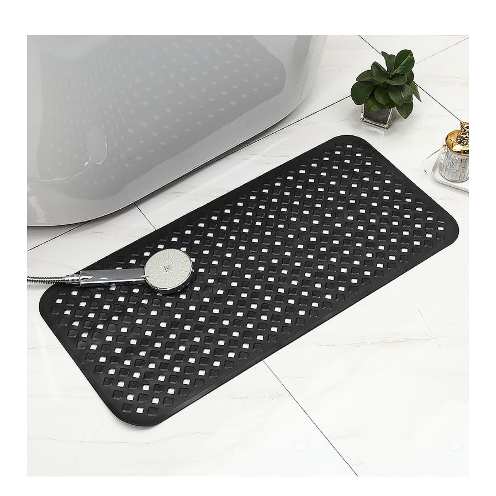 Mat, Non Slip Machine Washable Bathtub Mat with Strong Secure Suction