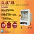 thumbnail image 5 of TPI Corporation 198TMC 1500 Watt Electric Fan Forced Air Heating Portable Heater, 5 of 8
