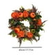 thumbnail image 2 of Corona de Peonías de Acción de Gracias, Elegante Diseño Otoñal, Decoración de Calabaza y Hoja de Arce, Versátil para Interiores y Exteriores, Ideal para Fiestas Navideñas, Fácil de Colgar, 1 Pieza, 2, 2 of 2