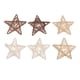 thumbnail image 2 of de de Mimbre de Ratán Estrella Piezas 7 Cm para Decoración de Jardín, 2 of 9