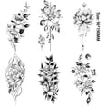 thumbnail image 1 of Piezas / Lote 3D Realista Flor Grande Tatuajes Temporales para Mujeres Arte Corporal Brazo Geométrico Tatuaje Pegatinas Adultos Falso Impermeable Tatoo Piernas Boceto Sexy Chica Melocotón Lirio MFZFUKR CPB-US-HPP125-2, 1 of 6