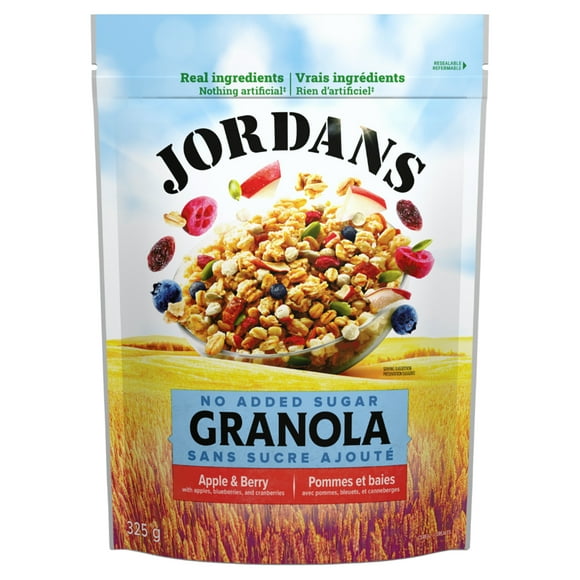Jordans No Added Sugar Apple & Berry Granola, 325 g