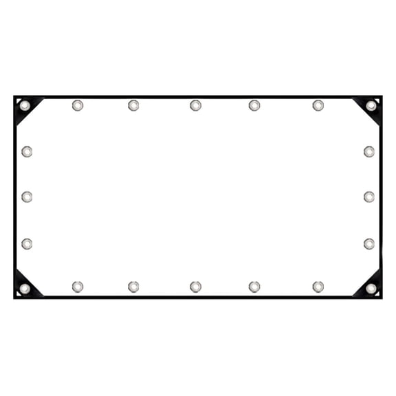 Clear Tarp with Grommets,Clear Tarps Heavy Duty Waterproof Thickened PVC Tear-Resistant Reinforced Edges Clear Plastic Vinyl Tarp for Patio Chicken Coop Cover Greenhouse Plant Enclosure,1PC,112"x32"