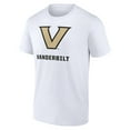 thumbnail image 2 of Men's White Vanderbilt Commodores Team Lockup T-Shirt, 2 of 3