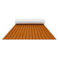 thumbnail image 6 of RV EVA Foam Faux Teak Boat Decking Sheet 6mm Thick Non-Skid Self-Adhesive for Marine Yacht Swimming Pool Garden Boat Flooring Sheet  94" x 35", 6 of 12
