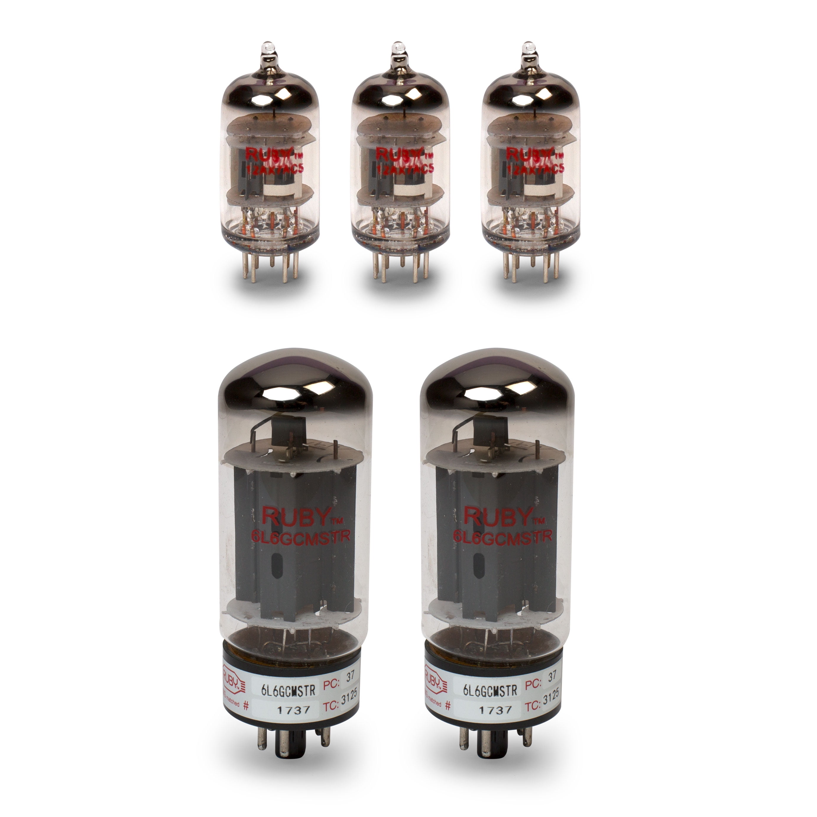 Fender Hot Rod DeVille Tube Set with Matched Power Tubes