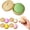 Pure-Green, variant on Dumpling Squishies Toys, Glitter Dumpling Mystery Box, Colorful Dumplings Stress Relief Balls Fidget Sensory Toys