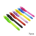 thumbnail image 1 of Invisible Ink Pen 7PCS, With UV Pen Light, Party Favors Toys--, 1 of 7