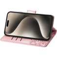 thumbnail image 3 of Case for iPhone 16 Pro Max Wallet Case for Women, Leather Flip Phone Case with Kickstand Magnetic and Card Holder Protective Case Cover for iPhone 16 Pro Max 6.9 inch Butterfly Rose Gold SD, 3 of 10