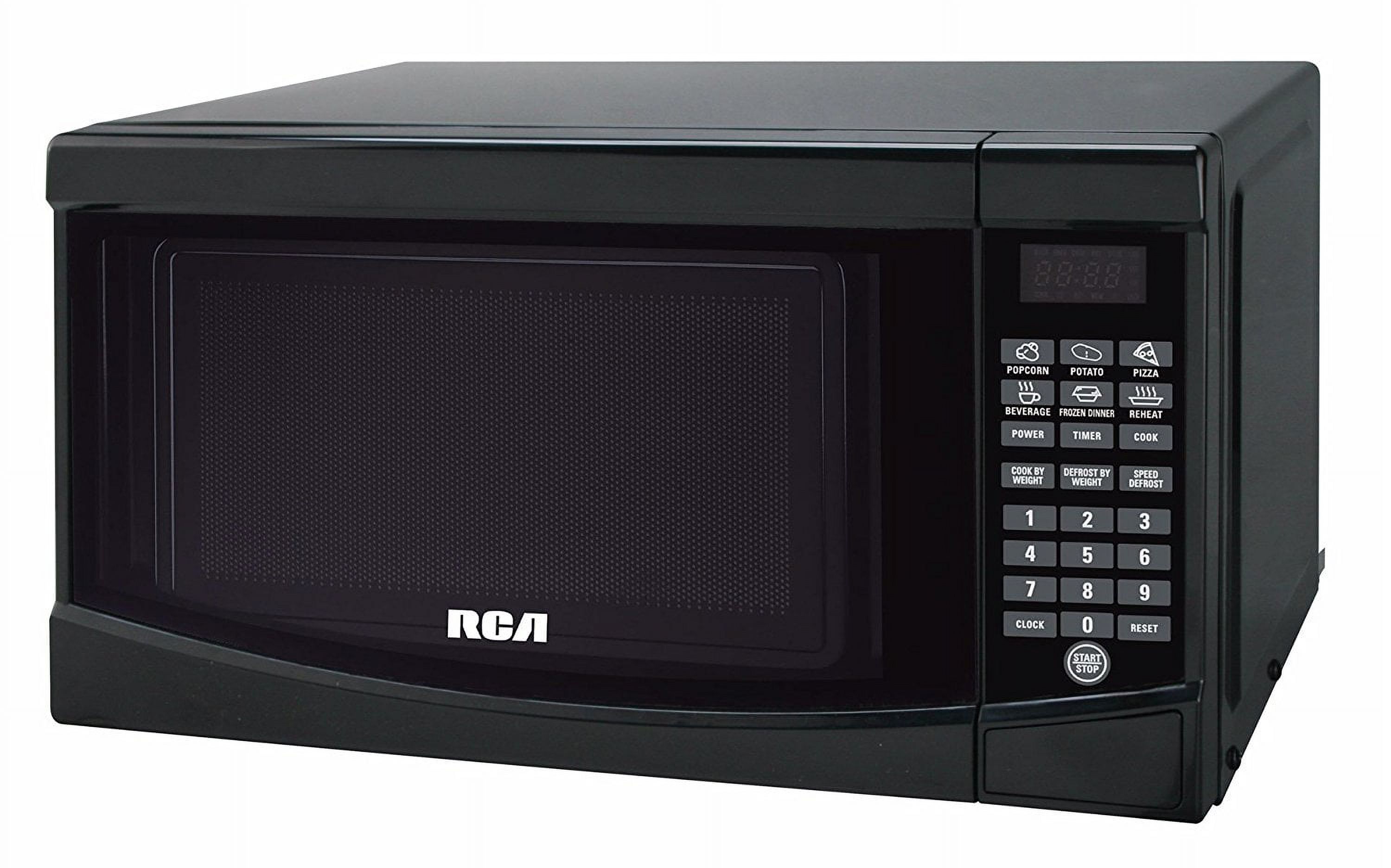 RCA 0.7 Cu. ft. New Countertop Microwave Oven - Black - image 2 of 3