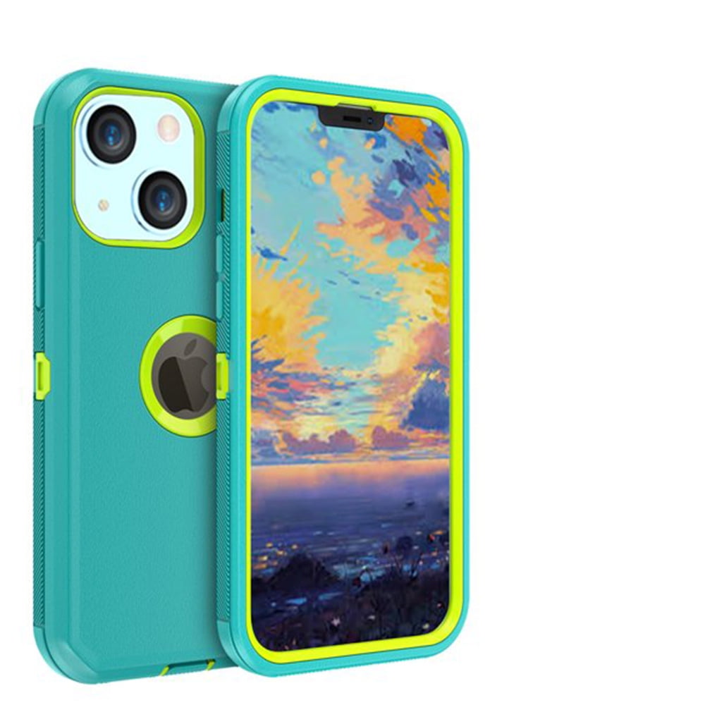 NIFFPD iPhone 13 Mini Case, Heavy Duty Hard Shockproof Protective Phone