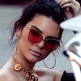 thumbnail image 2 of Fashion Cat Eye Sunglasses for Women, UV400 Protection, Resin Lens, Metal Frame, Trendy Eyewear, 2 of 2
