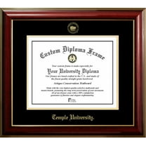 Temple University Classic Diploma Frame