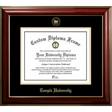 Temple University Classic Diploma Frame
