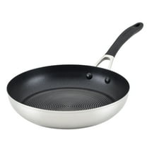 Circulon SteelShield 10.25 inch Stainless Steel Skillet, Silver