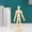 As show, variant on 6.3"Artists Wooden Manikin Jointed Mannequin Perfect for Home Decoration/Drawing The Human Figure (A)