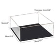 thumbnail image 2 of Caja de exhibición de acrílico Uxcell, protección contra el polvo, vitrina para coleccionables 9.8x9.8x5.9 pulgadas, 2 of 6