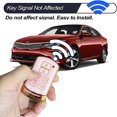 thumbnail image 6 of Key Fob Cover Compatible with Toyota Sienna 2011-2020 6 Button Keychain Case Holder Protector,Pink-gold, 6 of 6