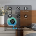 thumbnail image 3 of Despertador con luz despertador con altavoz Bluetooth, luz nocturna para niños, reloj despertador Digital para niños, adolescentes, dormitorio, 3 of 5