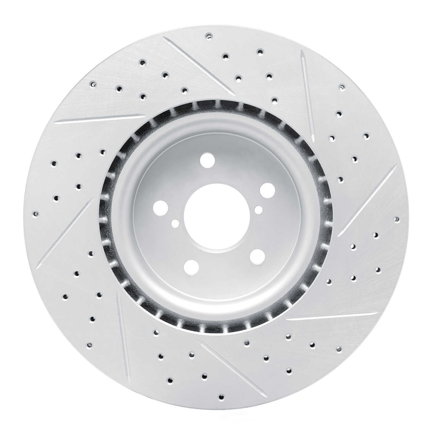 Dynamic Friction Company 830-13014L DFC Geoperformance Rotor - Drilled and Slotted