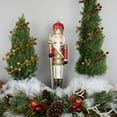 thumbnail image 2 of 22" Red and Gold Christmas Nutcracker with Scepter, 2 of 7
