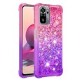 thumbnail image 2 of Funda para Xiaomi Redmi Note 10S 4G/Note 10 4G Transparente con Brillos Carcasa Protectora Antigolpes con Glitter Brillante, 2 of 5