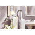 thumbnail image 5 of Moen S42107 Weymouth Single Handle Single Hole Bathroom Faucet (Valve Included) - Nickel, 5 of 7