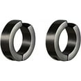 thumbnail image 6 of 316L Surgical Steel Clip On Men Women Hypoallergenic Non-piercing Hoop Earrings, 6 of 22