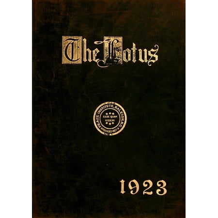 (Custom Reprint) Yearbook: 1923 Peace College - Lotus Yearbook (Raleigh, NC)