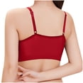 thumbnail image 4 of Timegard Sports Bras for Women Seamless Adjustable Strap Back Smoothing Wireless Bras with Support and Lift, 4 of 4