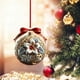 thumbnail image 3 of Bola navideña 2D plana de acrílico colgante para árbol de Navidad, decoración navideña, diseño de decoraciones, accesorios de escena, 3 of 6