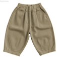 thumbnail image 2 of Dpytoraw Boys Chino Pants Straight-Leg Elastic Waist for Everyday Wear Casual Pants, Sizes 6M-5Y, 2 of 6