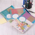 thumbnail image 5 of Unique Bargains 13.4x18.5" Clear Book Cover, 10Pcs PP Durable Self Adhesive Textbook Protector Liner, Transparent, 5 of 5