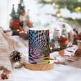 thumbnail image 2 of Yayeee Flameless Candles with Remote Flickering Battery Operated Multi Color Changing, Pink Wavy Plaid, 2 of 7