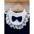 thumbnail image 5 of Fozruso Vintage Girls Dress Elegant Girls Dress With Lace Trim Detachable Floral Collar And 3D Applique For And Party Wear Sizes 11-12 Years, 5 of 6