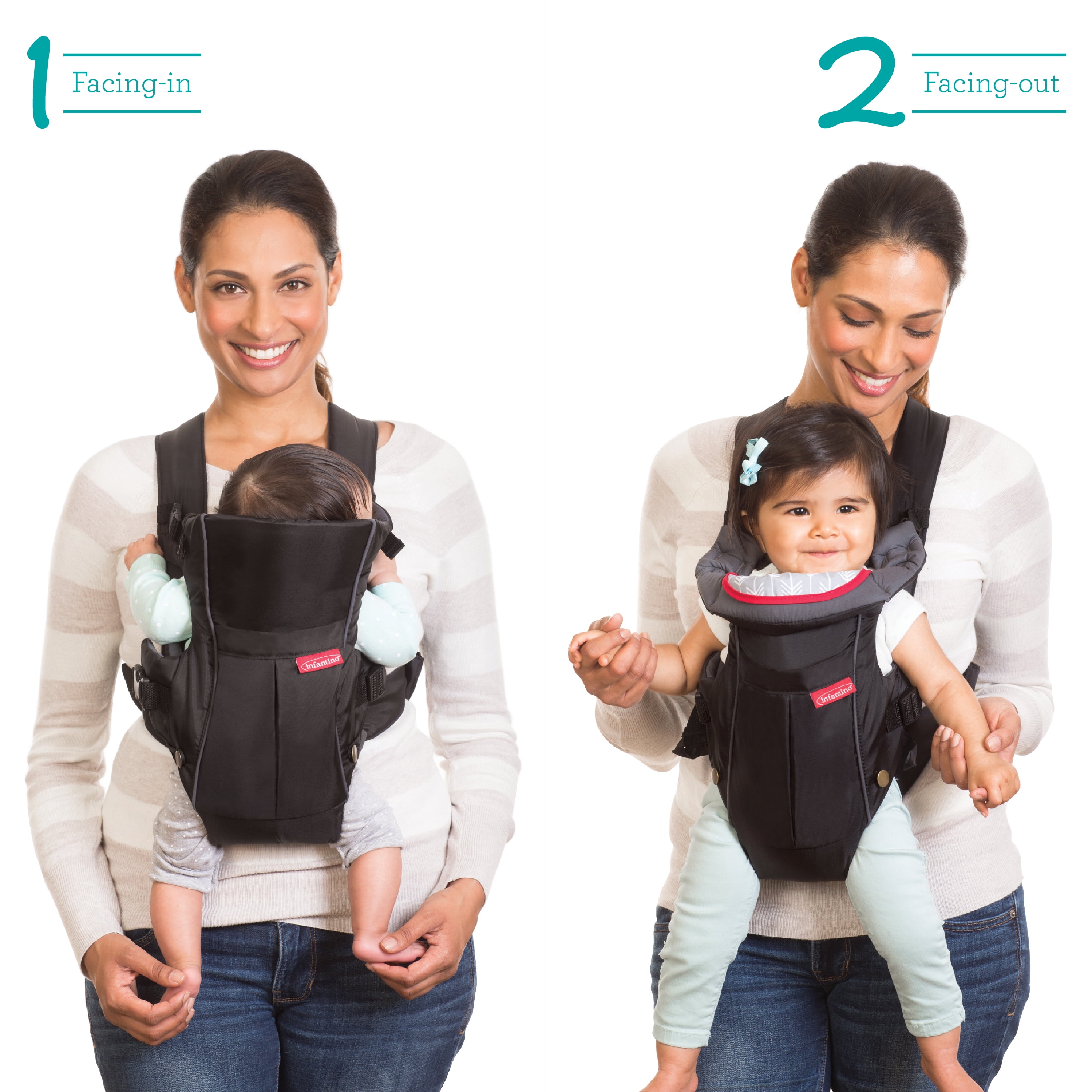 Front Facing How To Use Infantino Baby Carrier Forward Facing