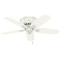 thumbnail image 4 of Hunter Builder Low Profile 42" Ceiling Fan with LED Lights and Pull Chain, White, 4 of 5