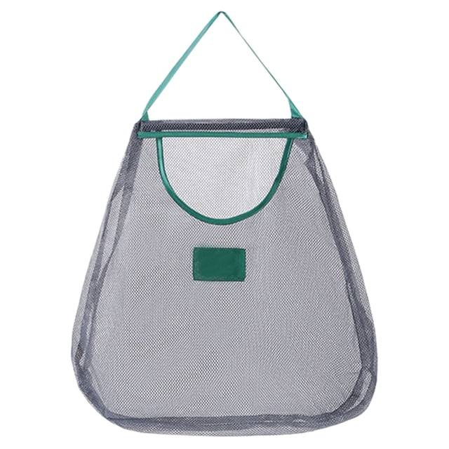 TIELUTT Sac de Rangement de Cuisine Portable en Maille Ajourée, Sacs de Rangement Réutilisables, Conteneurs de Rangement Suspendus pour Garde-Manger, Contenants de Préparation de Repas, Contenants de Rangement en Verre Hauts, Contenants Hermétiques pour Pain, Grands Verres