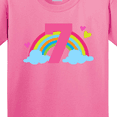 thumbnail image 4 of Inktastic 7th Birthday Rainbow Youth T-Shirt, 4 of 5