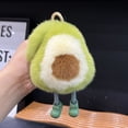 thumbnail image 3 of Avocado Plush Pendant With Soft Texture And Cute Design Serves As A Charming Accessory For Bags Keychains Or Room Decor Adds Playful Touch To Everyday Items, 3 of 4