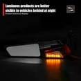 thumbnail image 3 of Motorcycle Side View Mirror with Turn Signal for Aprilia Mana 850 Dorsoduro 1200 750 900 Tuono 125 660 1000 1100 Rearview Mirror, 3 of 5