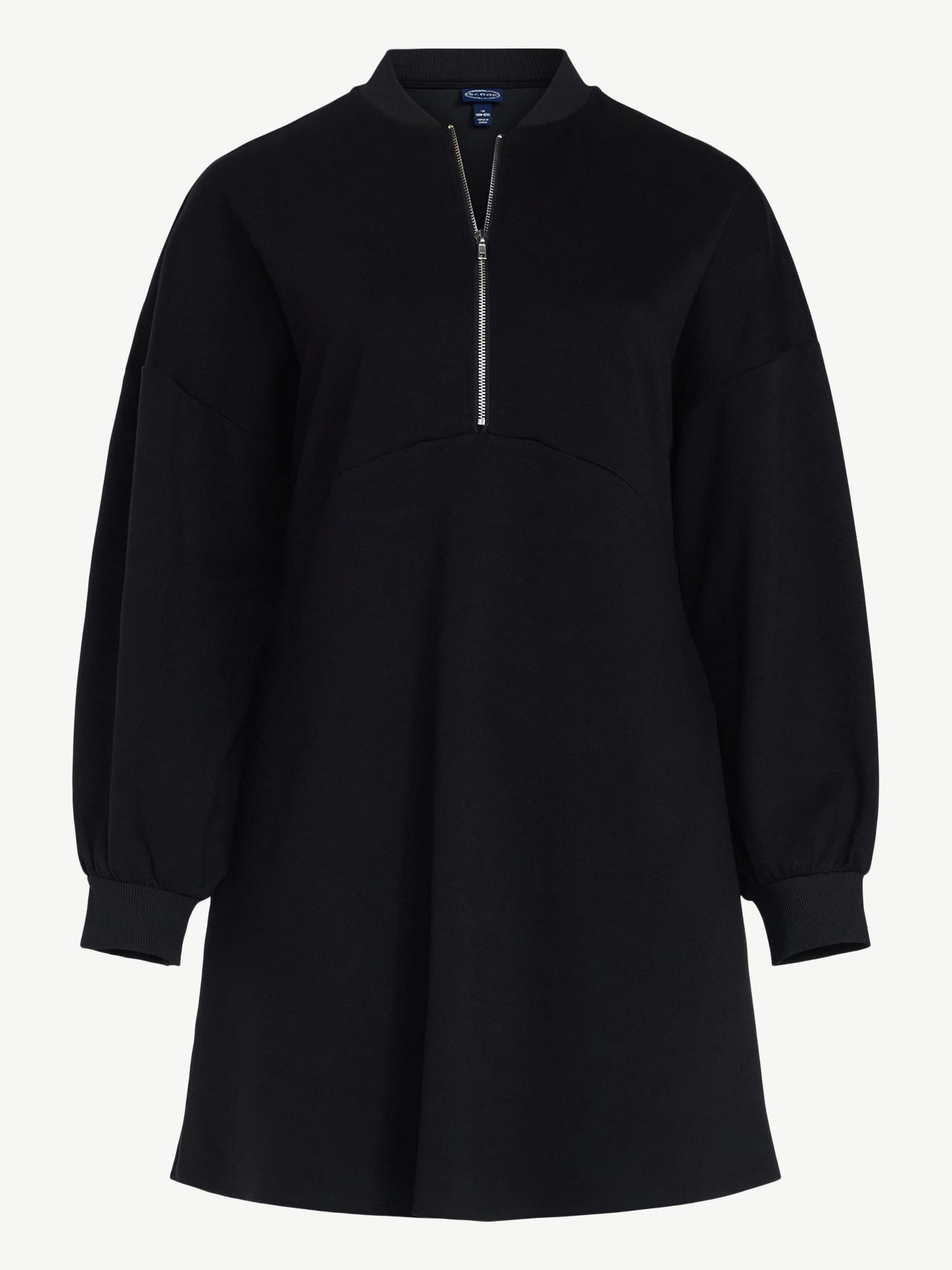 Scoop Women's and Women's Plus New Scubaknit Zip Front Mini Dress, Sizes XS-4X - Walmart.com Scoop Women's and Women's Plus New Scubaknit Zip Front Mini Dress, Sizes XS-4X - Walmart.com