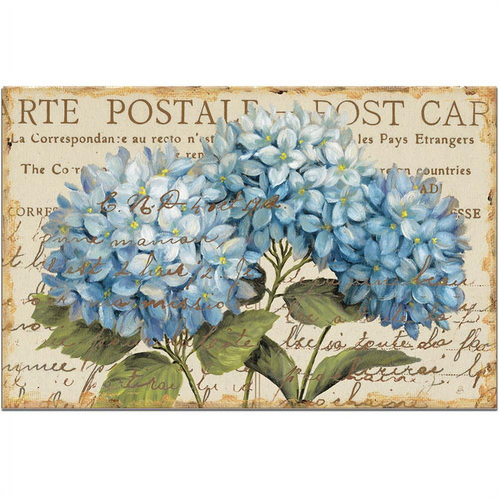 Counter Art Paper Placemats 24Pack, Blue Hydrangea