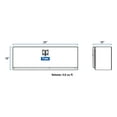 thumbnail image 3 of UWS EC40061 24-Inch Heavy-Wall Aluminum Single-Door Flatbed Underbody Tool Box, 3 of 4