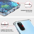 thumbnail image 4 of Galaxy S20 Case, Tropical Cactus Cacti Succulents Pattern Clear Design Transparent Plastic Hard Back Case with TPU Bumper Protective Case Cover for Samsung Galaxy S20, 4 of 7
