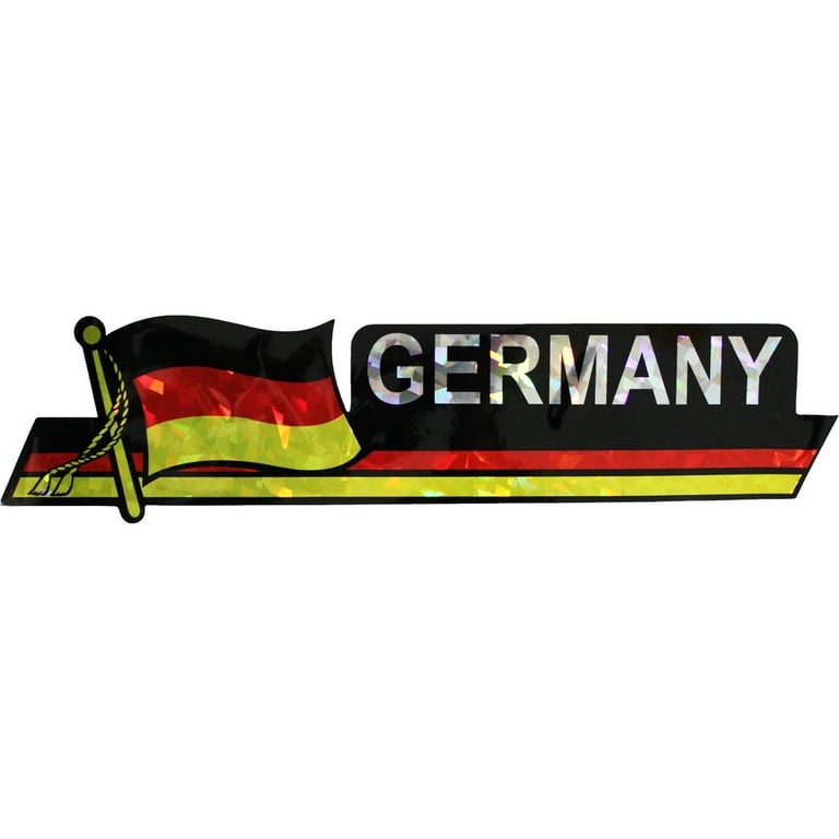 German bumper sticker