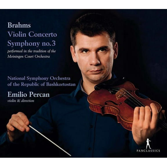 Brahms / Percan - Brahms: Violin Concerto & Symphony No. 3 - Music & Performance - CD