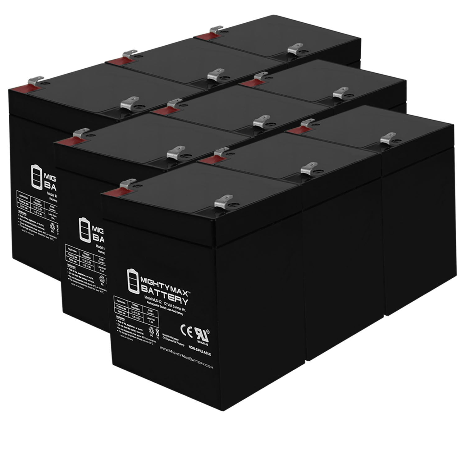 12V 5Ah F1 Battery for Power Sonic PS1242 OPTION